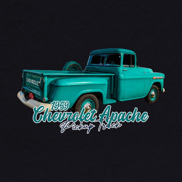 Restored 1959 Chevrolet Apache Pickup Truck by Gestalt Imagery